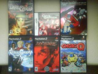 PS2 and DS Games, w/ DVD.
