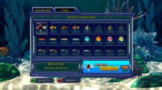 Tetris Splash Selection Screen
