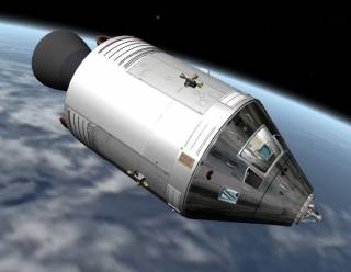 The Command/Service Module from the NASSP add-on