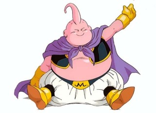 Fat Buu is Buu's form after absorbing the Grand Supreme Kai.