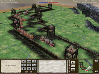 The siege walls of Alesia.