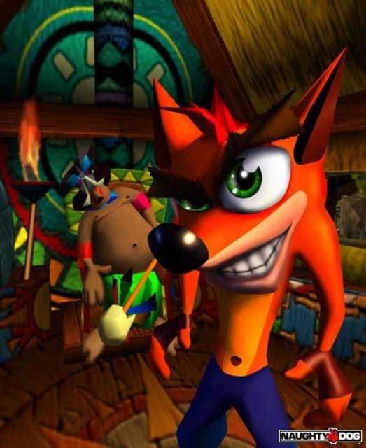 how i miss that disterbed looking orange bandicoot