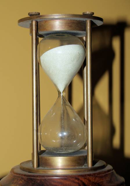 The hourglass symbolises time and longevity. It's symbolism. Of how much I suck at including relevant images.
