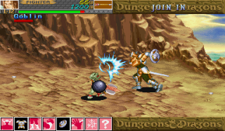 A typical gameplay screen in Shadow Over Mystara