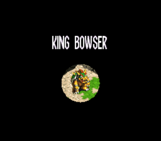 King Bowser