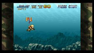 Some underwater action in Metal Slug 3