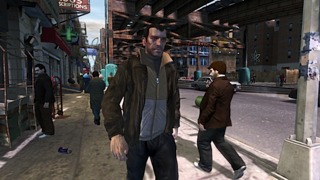 Occasionally Niko shows up to help fill in some gaps of GTA 4. 