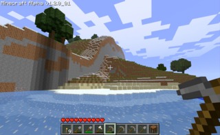  Seams of map chunks are easy to spot.