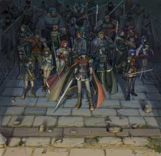Characters from Fire Emblem: Path of Radiance.