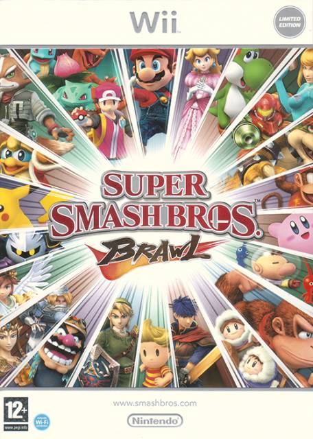 Super Smash Bros. Brawl EU Limited Edition Box Art
