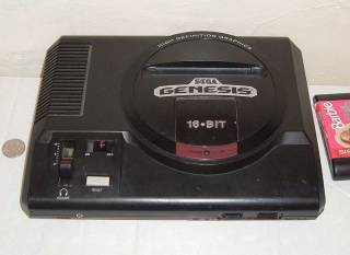 The Sega Genesis Console.