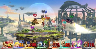 Smash looks great on Wii U. Not sure about 8 players yet though...
