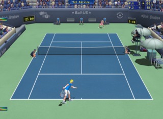 It's not much to look at, but Tennis Elbow is a serious tennis sim.