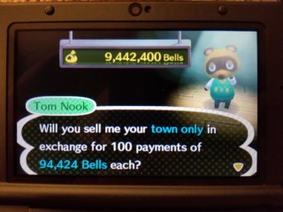 Many thanks to Giant Bomb user effache for this image! Fuck Tom Nook