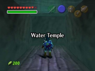A group of people on Twitter tried to blame me for calling the Water Temple a 