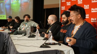 There are some INCREDIBLE shots of the Giant Bomb panels on this wiki page!