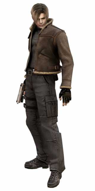 Leon in Resident Evil 4