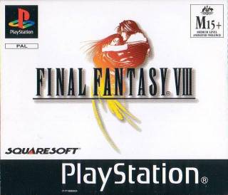 Front cover of Final Fantasy VIII (AU) for PlayStation