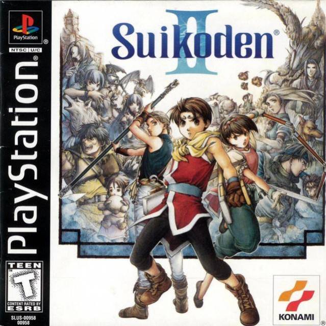 Front cover of Suikoden II (US) for PlayStation