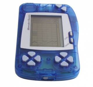  The WonderSwan can be used both horizontally and vertically