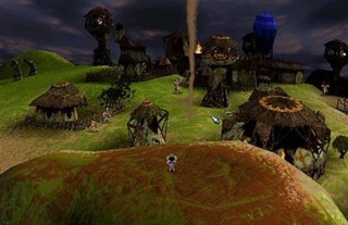 The Player's Shaman observing a destructive Tornado spell