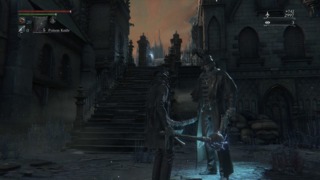 Father Gascoigne as a temporary ally to the player