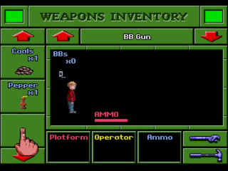 Home Alone features a weapon crafting system that combines items found around the neighborhood .