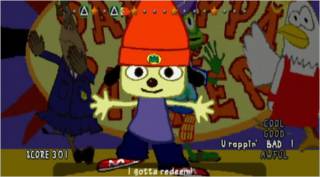 This was Parappa's way of telling me that I suck. 