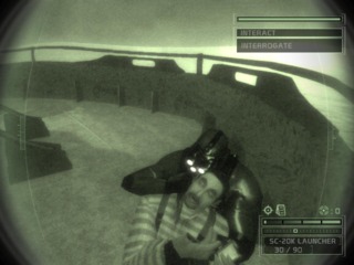  The nightvision hides the game's excellent graphics