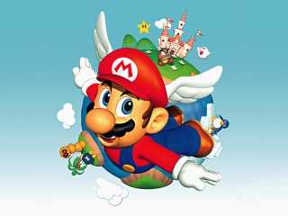 Super Mario 64 CG artwork