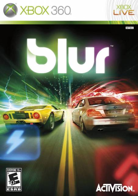 Blur US Xbox 360 Box Art