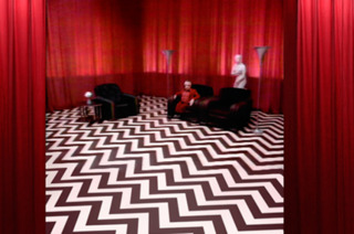  The famous red room from Twin Peaks