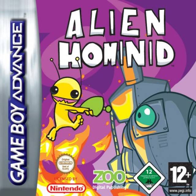 Alien Hominid on the GBA 