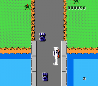 Blue armored cars are usually the reason I end up dying in Spy Hunter. The Helicopter is really just annoying instead of deadly.