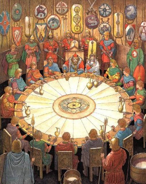 Arthurian Legend Characters Giant, Arthur And The Round Table Characters