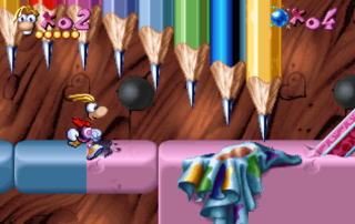 At minimum Rayman has a lot of unique looking levels.