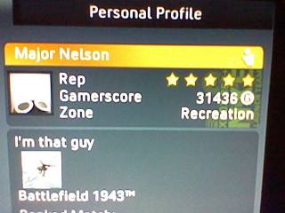 Major Nelson's Profile