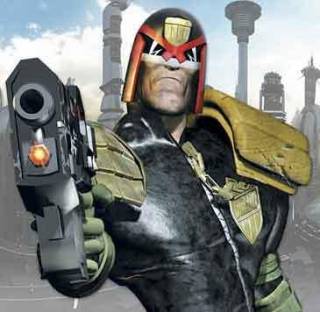 Sorry Dredd, this city isn't lawless enough to need you. Now stop pointing that gun at me.