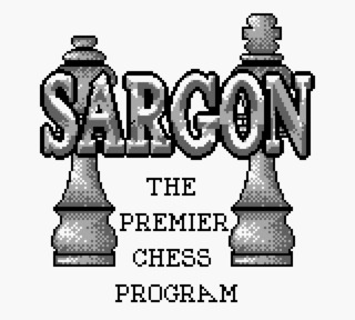 The Sargon Chess splash screen