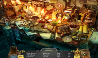 One of the games many hidden object scenes