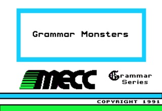 Grammar Monsters