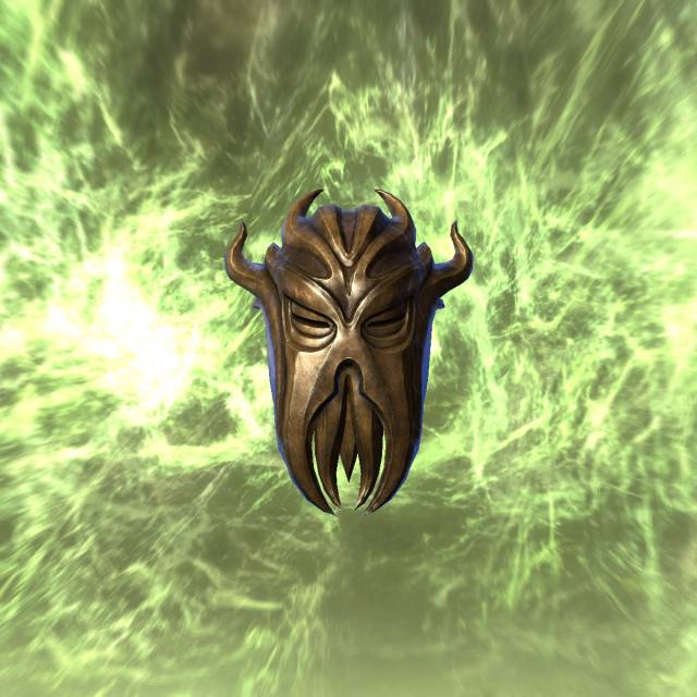 Miraak's dragon priest mask.