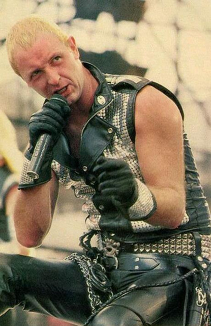 Halford in the early '80s.