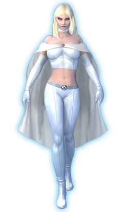 Marvel Super Hero Squad Emma Frost Clear 
