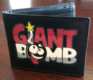 It's a wallet about a website about video games! If you have money, put it inside the wallet! It goes right in the wallet!