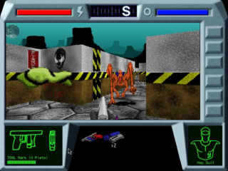 A screen capture of Marathon Zero, an early build of the game