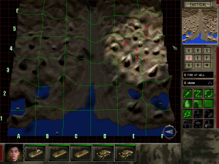 A detailed 3D Strategic Map is available for use at any point in a mission.