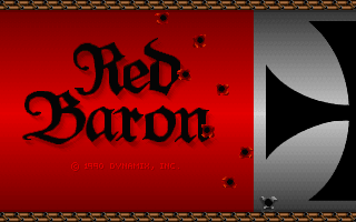 The Red Baron Title Card