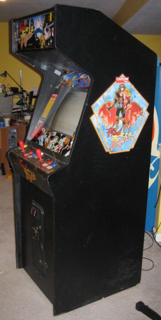 An original Final Fight arcade machine
