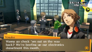Yosuke hears about our TV fun and is sarcastic